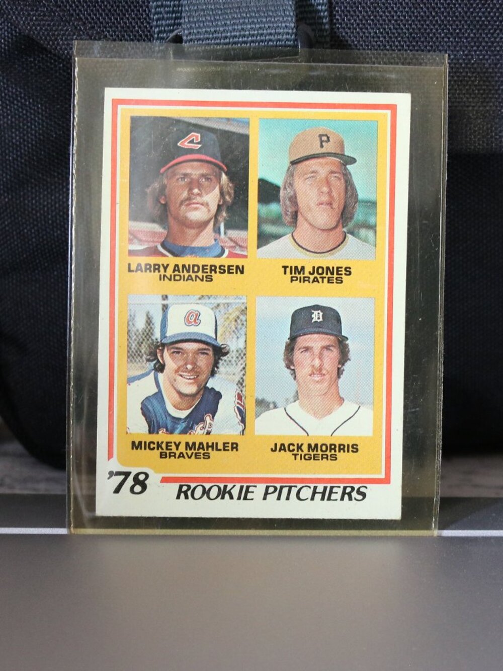 Rookie Pitchers (Larry Anderson/Tim Jones/Mickey Mahler/Jack Morris) 1978 Topps